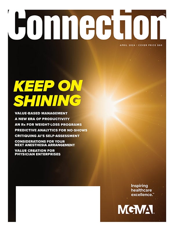 April 2024 MGMA Connection magazine