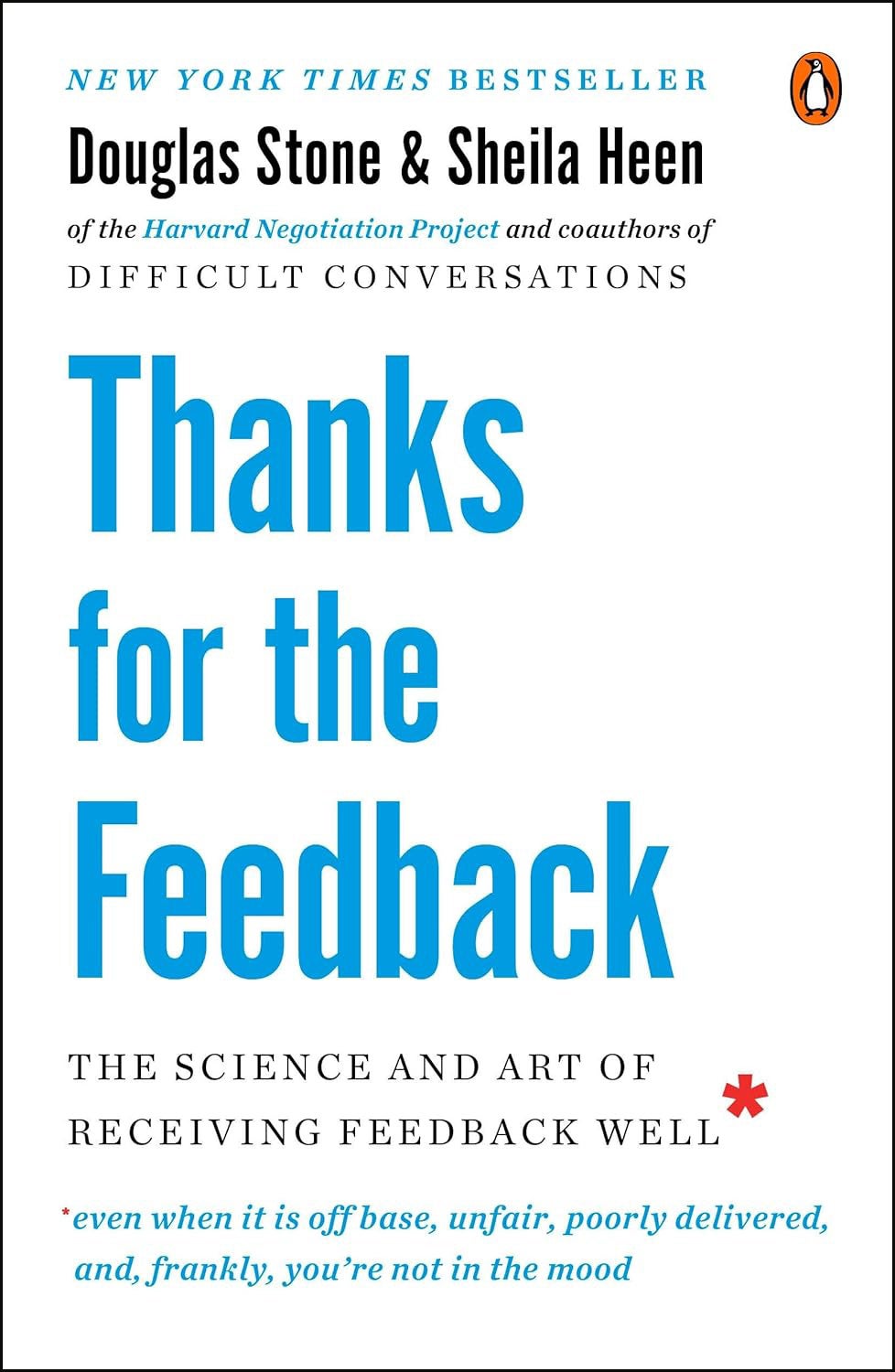 Thanks For The Feedback book