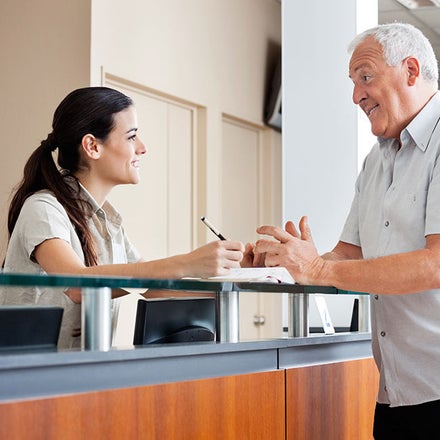 Medical receptionist/front desk/patient check-in